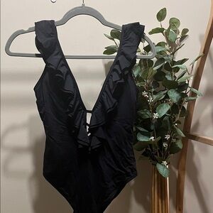 Michael Kors Elegant Navy Swimsuit